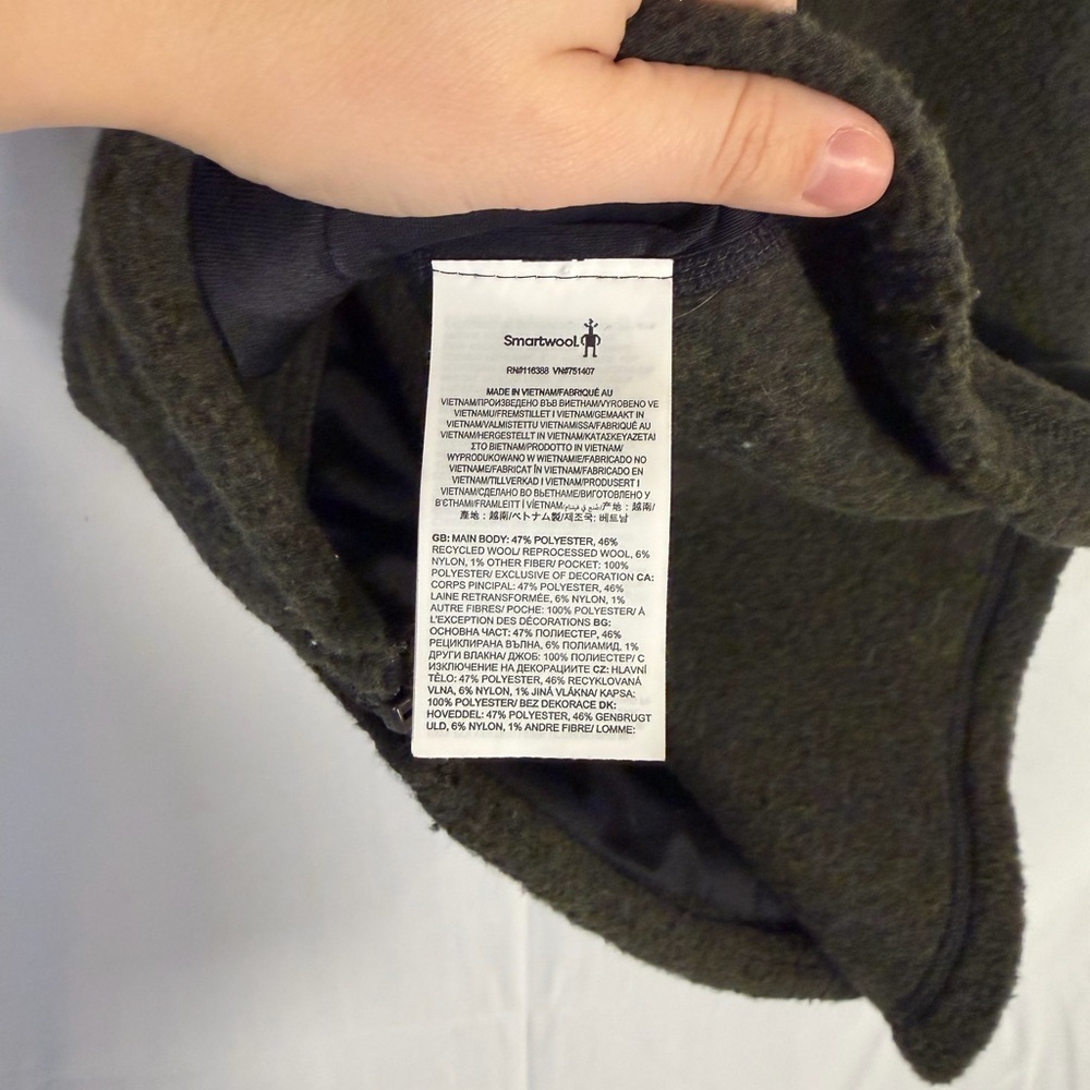 Smartwool Hudson Trail Vest, size Large. - Picture 7 of 7